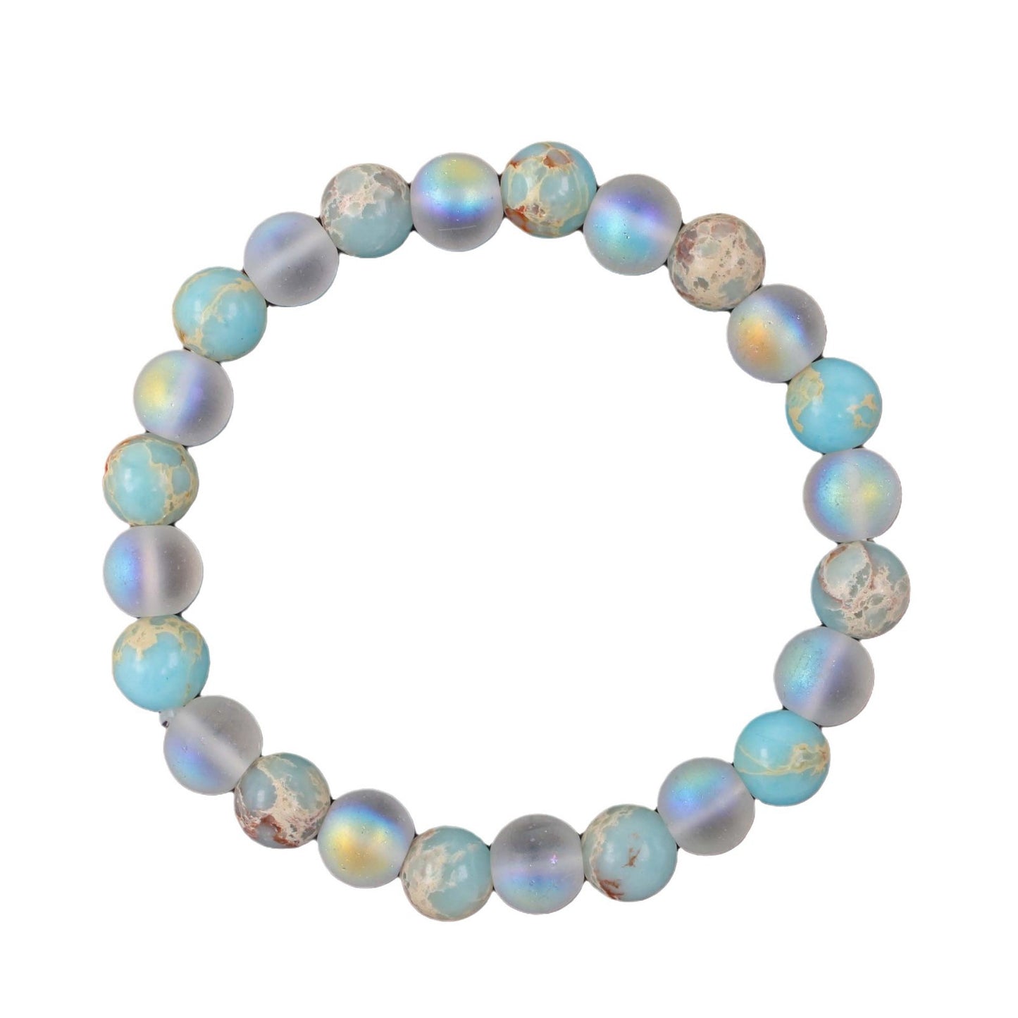 Vintage-Inspired Gradation Beaded Bracelet with Shoushan Stone Style – Fashionable and Versatile Jewelry